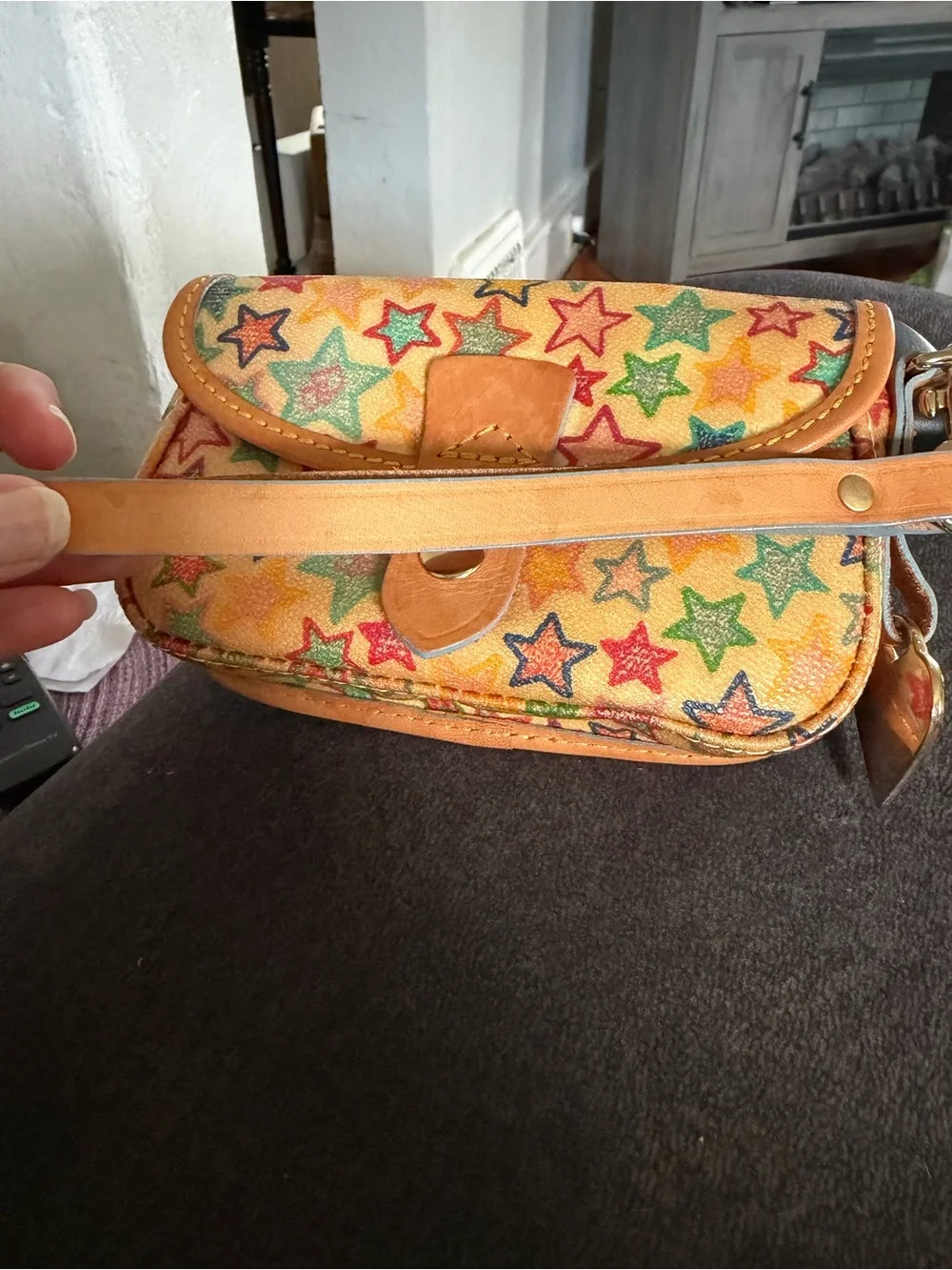 Dooney and Bourke vintage star wristlet